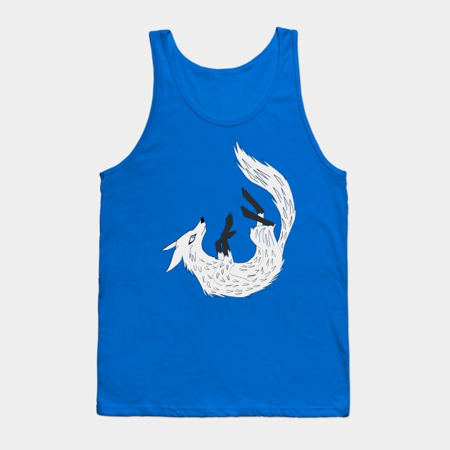 Arctic Fox Tank Top by sprinklings